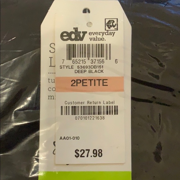 Black slacks (tummy control) - Picture 2 of 6